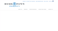 Desktop Screenshot of hometownpharmacywi.com